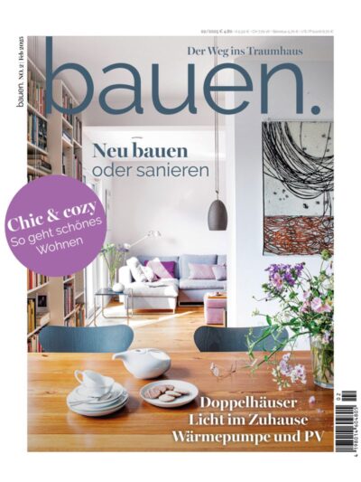 Das ist das Titelbild der Ausgabe bauen. 2/2025
