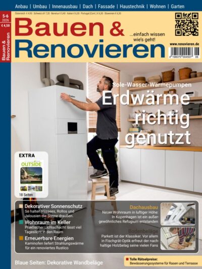 Das ist das Titelbild der Ausgabe Bauen & Renovieren 05/06-2026