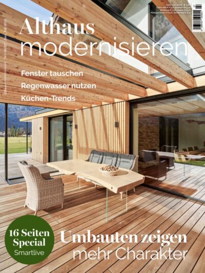 Das ist das Titelbild der Ausgabe Althaus modernisieren 06/07'2026