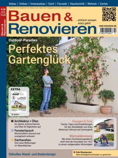 Das ist das Titelbild der Ausgabe Bauen & Renovieren 09/10'2026