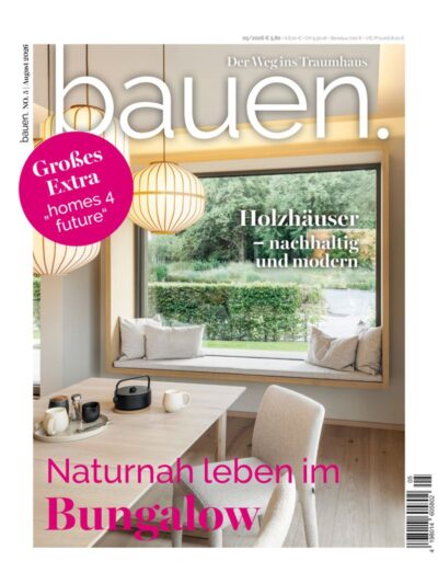 Das ist das Titelbild der Ausgabe bauen. 5/2026